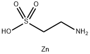 에탄설폰산,2-aMino-,아연염(2:1) 구조식 이미지
