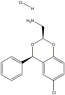 [(7R,9R)-4-chloro-7-phenyl-8,10-dioxabicyclo[4.4.0]deca-2,4,11-trien-9 -yl]methanamine hydrochloride Structure