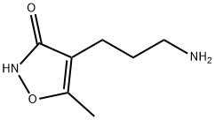 3(2H)-Isoxazolone,4-(3-aminopropyl)-5-methyl-(9CI) 구조식 이미지