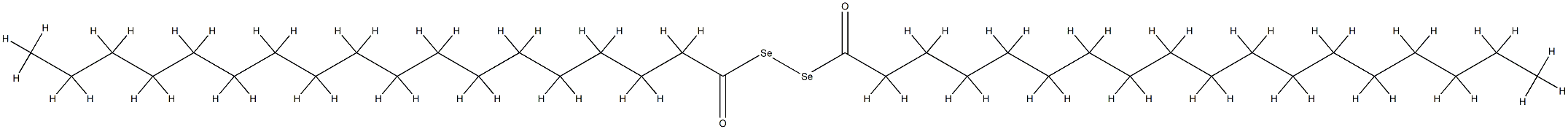 1-octadecanoylselanylselanyloctadecan-1-one Structure