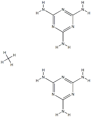 dihydrogen molybdate, compound with 1,3,5-triazine-2,4,6-triamine (1:1) 구조식 이미지