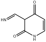 2,4(1H,3H)-Pyridinedione,3-(iminomethyl)-(9CI) 구조식 이미지