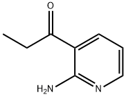 1-Propanone,1-(2-amino-3-pyridinyl)-(9CI) Structure