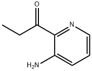 1-Propanone,1-(3-amino-2-pyridinyl)-(9CI) 구조식 이미지