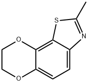 [1,4]Dioxino[2,3-g]benzothiazole,7,8-dihydro-2-methyl-(9CI) Structure
