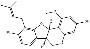 1-methoxyphaseollidin Structure