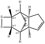 3,7-Methano-3H-indeno[5,6-c]-1,2-dithiete,2a,3a,4,6a,7,7a-hexahydro-,(2aR,3R,3aS,6aR,7S,7aS)-rel-(9CI) Structure
