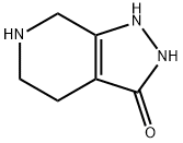 1,2,4,5,6,7-Hexahydro-3H-pyrazolo[3,4-c]pyridin-3-one Structure