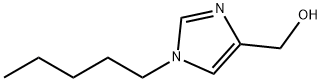 1H-Imidazole-4-methanol,1-pentyl-(9CI) 구조식 이미지