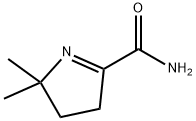 2H-Pyrrole-5-carboxamide,3,4-dihydro-2,2-dimethyl-(9CI) 구조식 이미지