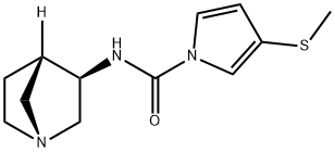 1H-Pyrrole-1-carboxamide,N-(1R,3R,4S)-1-azabicyclo[2.2.1]hept-3-yl-3- Structure