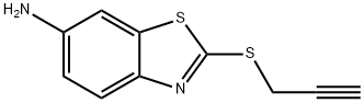 6-벤조티아졸라민,2-(2-프로피닐티오)-(9CI) 구조식 이미지