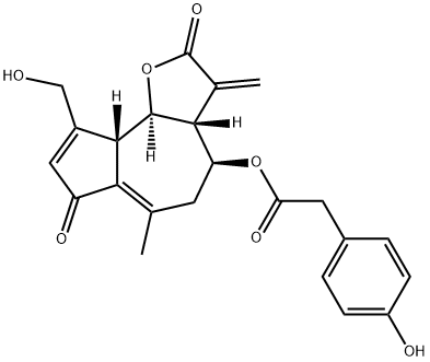 Lactucopicrin 구조식 이미지