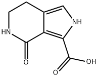 2H-Pyrrolo[3,4-c]pyridine-3-carboxylicacid,4,5,6,7-tetrahydro-4-oxo-(7CI,8CI) 구조식 이미지
