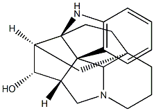(2R,3R,5R,11S,22S)-3,11-Methanoaspidofractinin-22-ol 구조식 이미지