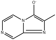 Imidazo[1,2-a]pyrazin-3-ol, 2-methyl-, ion(1-) (9CI) 구조식 이미지