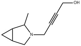 2-Butyn-1-ol,4-(2-methyl-3-azabicyclo[3.1.0]hex-3-yl)-(9CI) 구조식 이미지