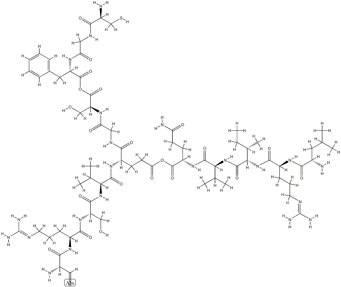 소마토트로핀(177-191) 구조식 이미지