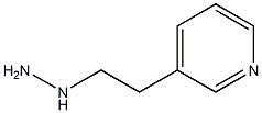 3-(2-hydrazinylethyl)pyridine Structure