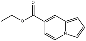 ethyl indolizine-7-carboxylate Structure