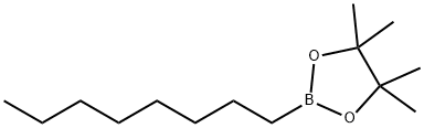 2-Heptyl-4,4,5,5-tetramethyl-1,3,2-dioxaborolane 구조식 이미지