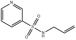 3-Pyridinesulfonamide,N-2-propenyl-(9CI) 구조식 이미지
