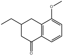 1(2H)-Naphthalenone,3-ethyl-3,4-dihydro-5-methoxy-(5CI) Structure