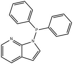 7-aza-N-indolyldiphenylphosphine Structure