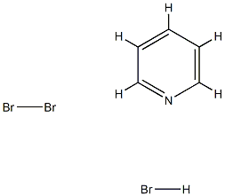 PYRIDINIUMHYDROBROMIDEPERBROMIDE Structure