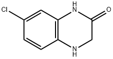 7-CHLORO-3,4-DIHYDRO-1H-QUINOXALIN-2-ONE 구조식 이미지