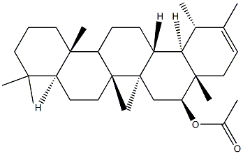 (18α,19α)-Urs-20-en-16β-ol acetate 구조식 이미지