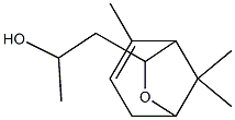 α,2,8,8-Tetramethyl-6-oxabicyclo[3.2.1]oct-2-ene-7-ethanol 구조식 이미지