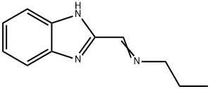1-Propanamine,N-(1H-benzimidazol-2-ylmethylene)-(9CI) Structure