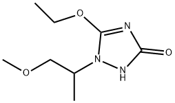 3H-1,2,4-Triazol-3-one,5-ethoxy-1,2-dihydro-1-(2-methoxy-1-methylethyl)-(9CI) Structure