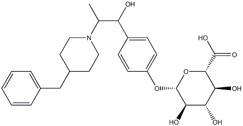 ifenprodil glucuronide 구조식 이미지