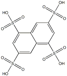 1,3,5,7-Naphthalenetetrasulfonic acid 구조식 이미지