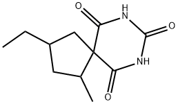 7,9-Diazaspiro[4.5]decane-6,8,10-trione,3-ethyl-1-methyl-(5CI) Structure