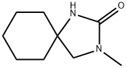 1,3-Diazaspiro[4.5]decan-2-one,3-methyl-(5CI) 구조식 이미지