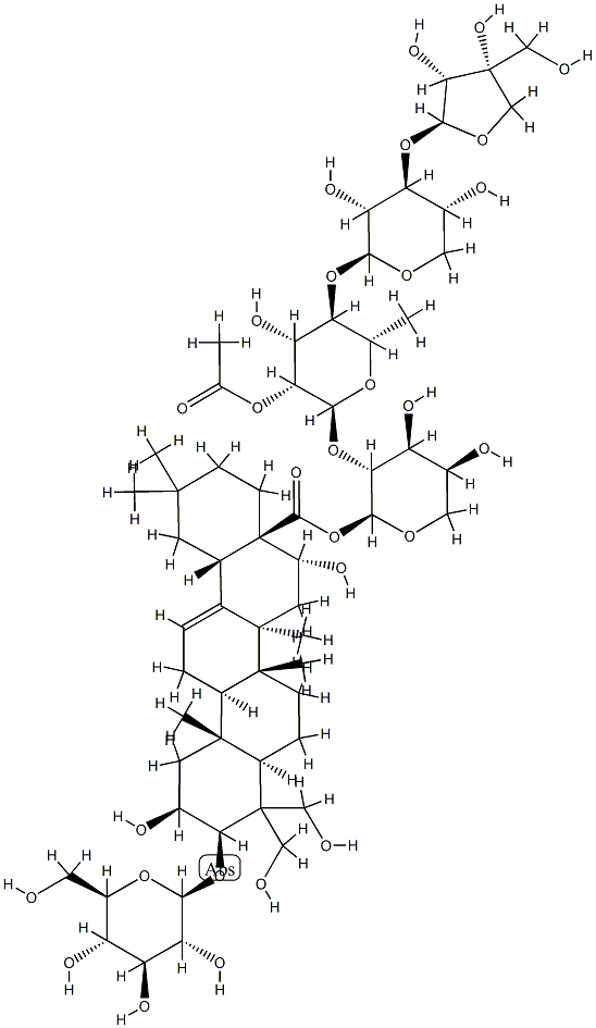 Platycodin A 구조식 이미지