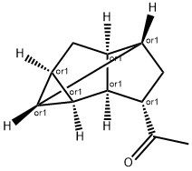 Ethanone, 1-[(1R,2R,3aS,4R,5S,6aS,7R)-octahydro-1,2,4-methenopentalen-5- 구조식 이미지