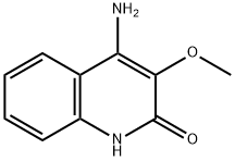 2(1H)-Quinolinone,4-amino-3-methoxy-(9CI) 구조식 이미지