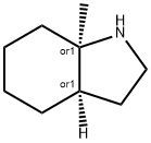 (3aR,7aR)-rel-octahydro-7a-Methyl-1H-Indole (Relative struc) 구조식 이미지