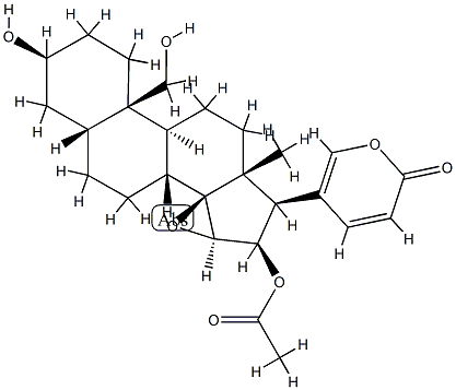 Cinobufaginol 구조식 이미지