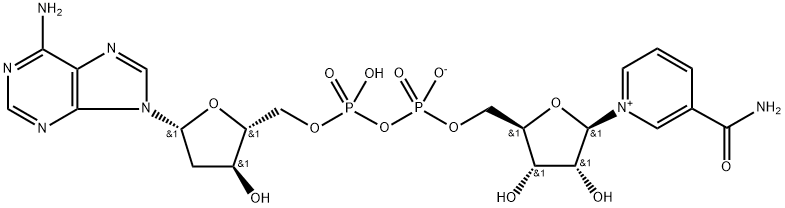 2'-deoxynicotinamide adenine dinucleotide 구조식 이미지