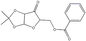 6698-46-0 5-O-Benzoyl-1,2-O-isopropylidene-alpha-D-erythro-pent-3-ulofuranose