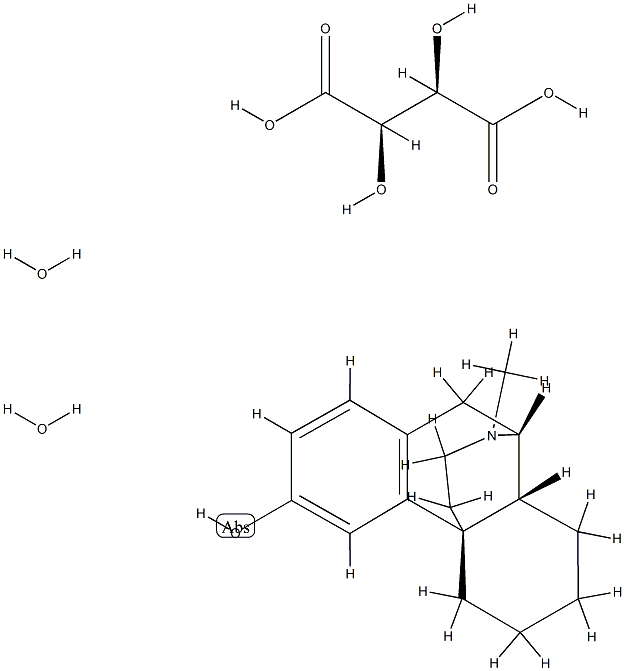 Levorphanol tartrate Structure