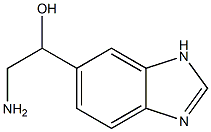 1H-Benzimidazole-5-methanol,alpha-(aminomethyl)-(9CI) Structure