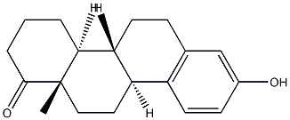 3-Hydroxy-D-homoestra-1,3,5(10)-trien-17a-one Structure