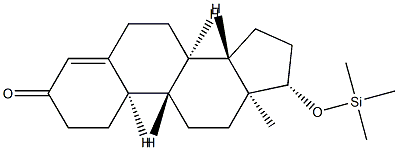 17β-[(Trimethylsilyl)oxy]estr-4-en-3-one Structure
