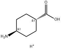 Cyclohexanecarboxylic acid, 4-amino-, conjugate monoacid, trans- (9CI) 구조식 이미지